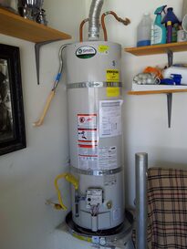 residential water heater install